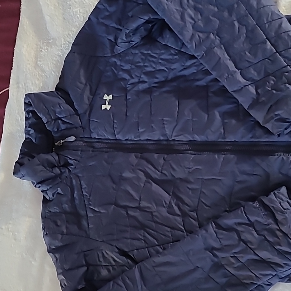 Blue Fitted Under Armour Jacket XS